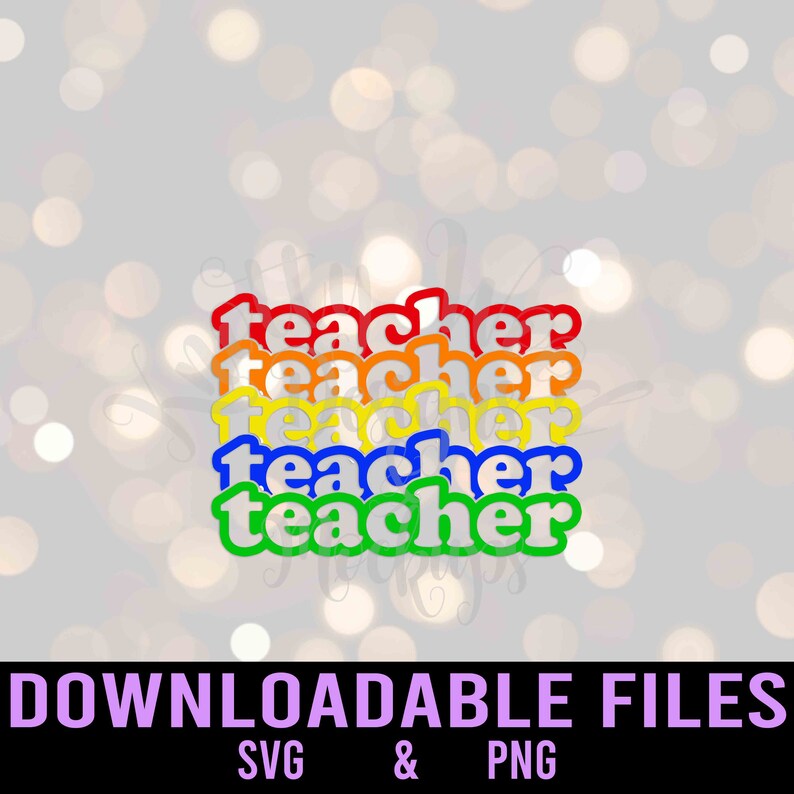 Download Stacked Teacher Svg Downloadable Png Svg Files Teacher Retro Svg Teacher Svg Trending Svg Popular Svg Rainbow Svg Vsco Girl Svg Home Decor Wall Decor Startfi Io