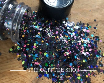 Candy Shop Glitter | Rainbow Glitter Mix | Rainbow Galaxy Glitter | Chunky glitter Mix
