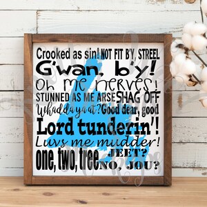 newfie svg Downloadable Design File PNG and SVG Cut file maritime svg Newfoundland Slang svg