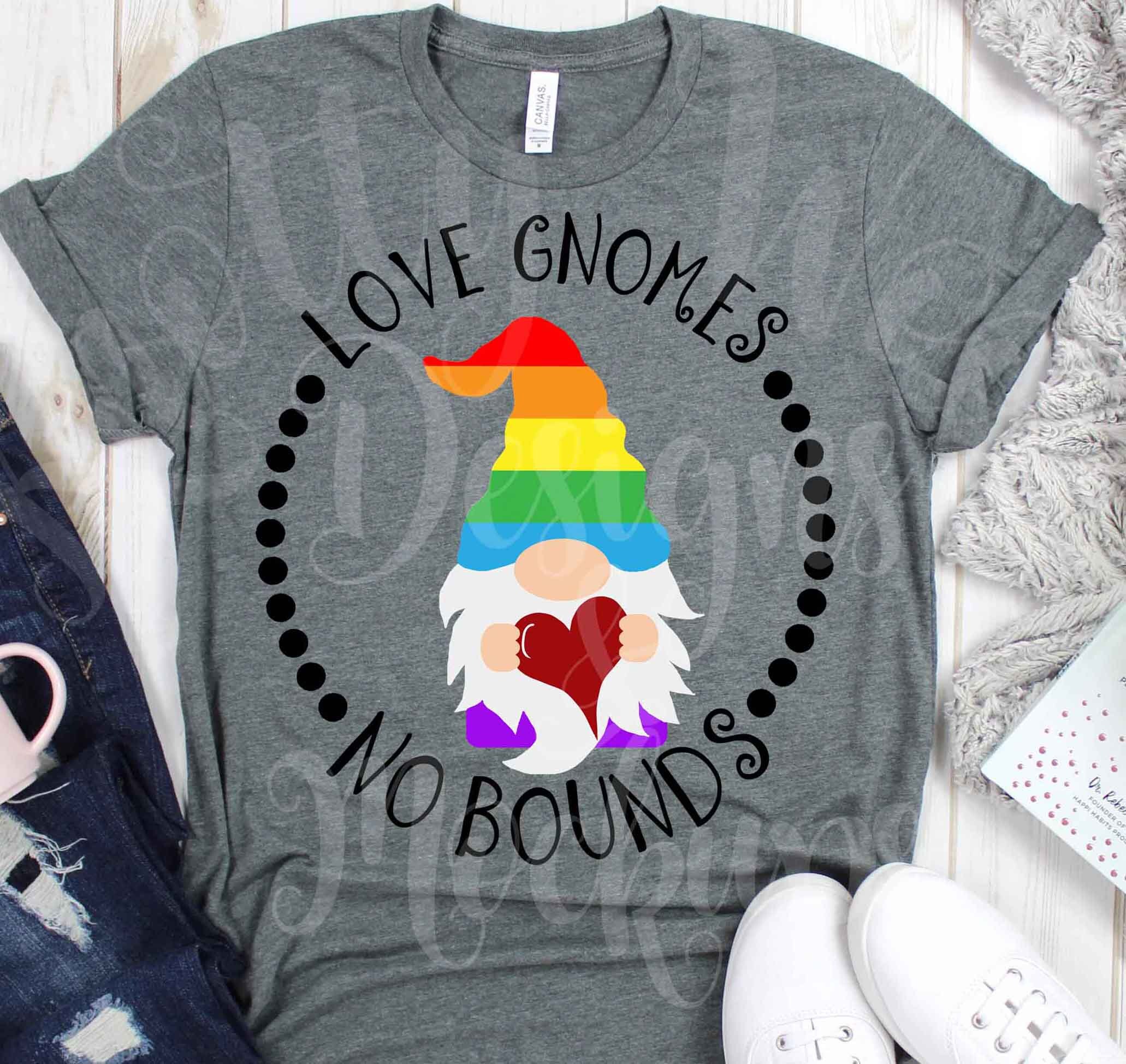 Download Love knows no bounds svg love gnomes no bounds svg love | Etsy