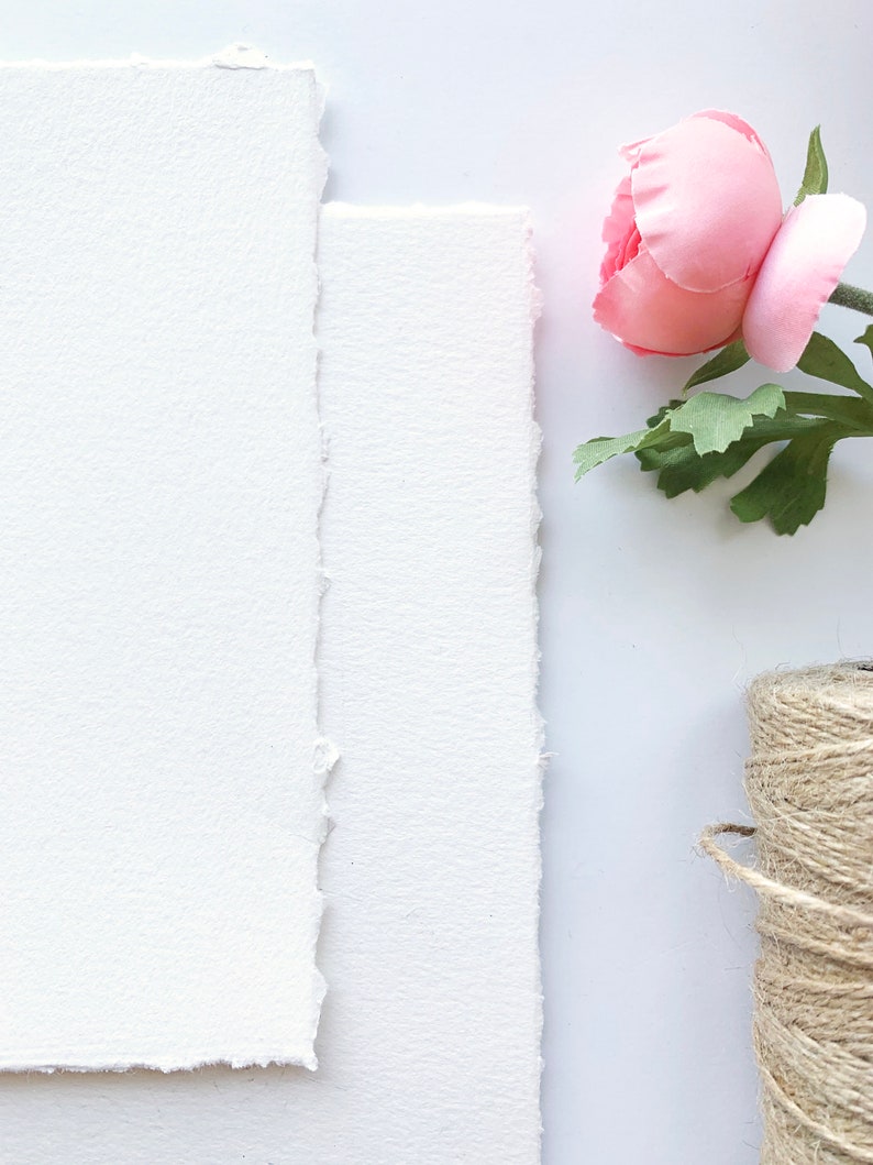 Newlywed Gift Wedding Vows 1st Anniversary Gift Handmade Paper Cotton Rag Paper 2nd Anniversary Gift Custom Cotton Anniversary Gift
