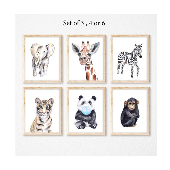 safari nursery art