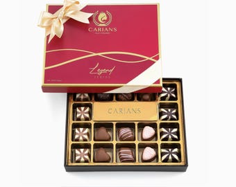 Luxury Assorted Chocolate Gift Box • Gourmet Milk & Dark Chocolates • Holiday, Birthday Gift