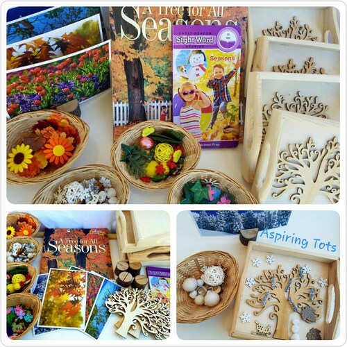 Spring Reggio Emilia Inspired Loose Parts Montessori Seasons Etsy