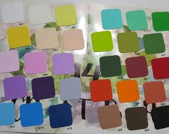 AKTIONEN !!! 5 Schaumstoffplatten - Standardfarben, Foamiran, Schaumstoff Eva, handgefertigte Schaumstoffblumen