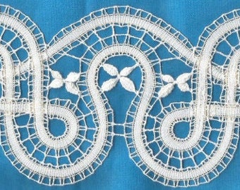 Cute Twins bobbin lace pattern