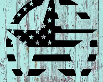 Star Flag Decal/Jeep/Stars and Stripes/Star/Star Flag