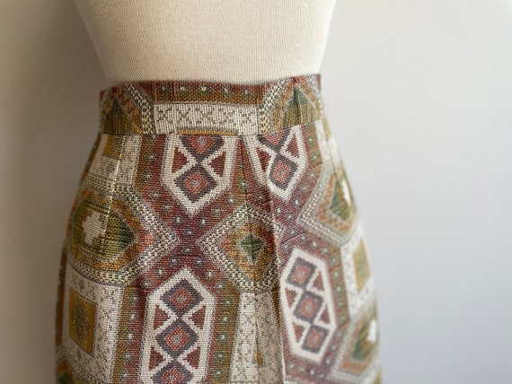 70s Tapestry Maxi Skirt - image 3