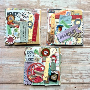 Reise Scrapbook Ephemera, Junk Journal Zubehör, Urlaub Scrapbooking Papier und Verzierungen, Urlaub Journaling Zubehör