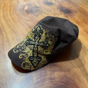 Y2k Cross Cap - Etsy display picture 1