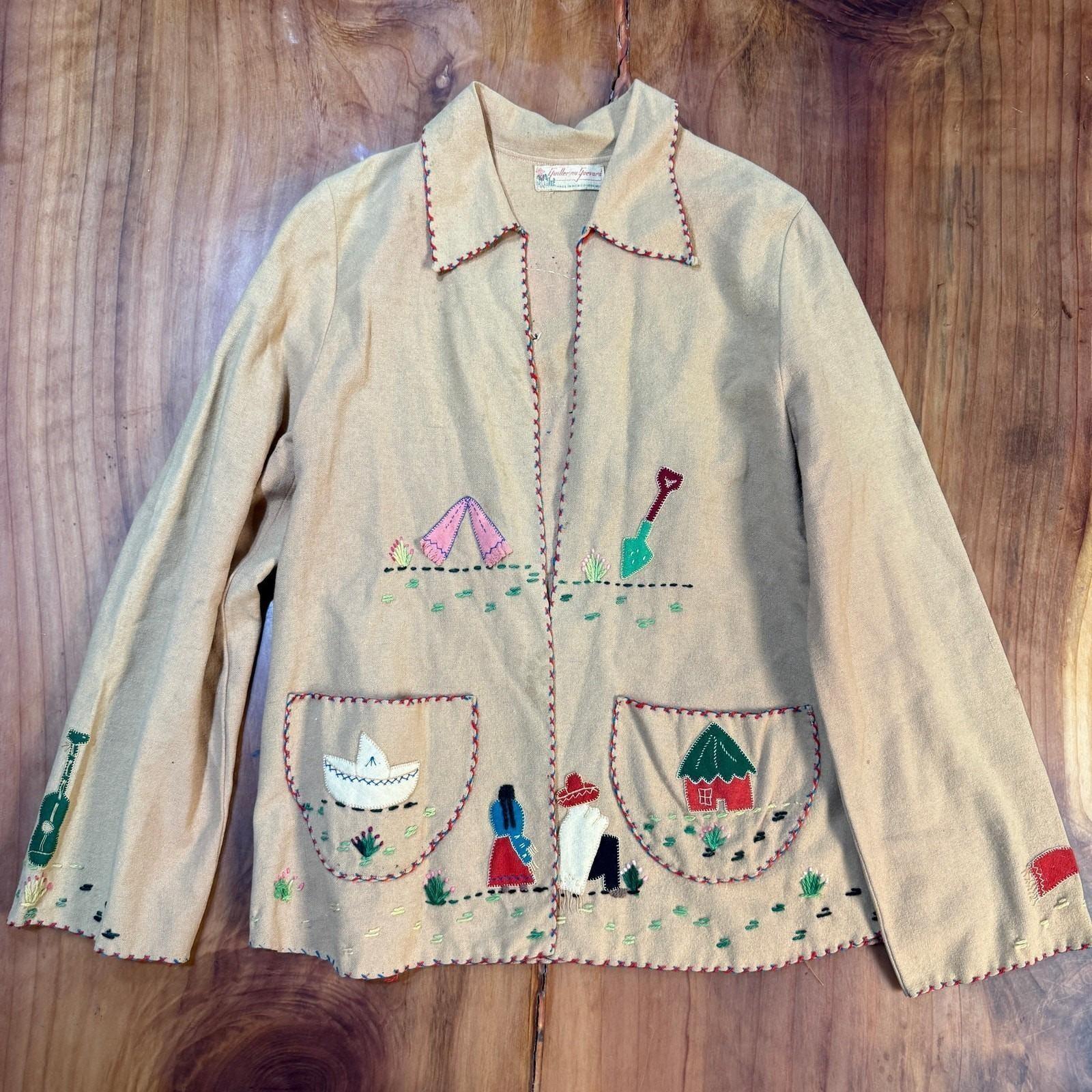 1950s Mexican Tourist Jacket - Etsy