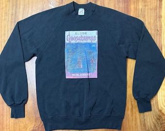 Vintage 90s Goosebumps Shirt Mens XL Crew Sweatshirt Jerzees Scholastic Z4-11