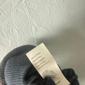 Vintage Y2K Free people Women Shirt Thermal Waffle Knit Cotton off shoulder II11 Bild 7