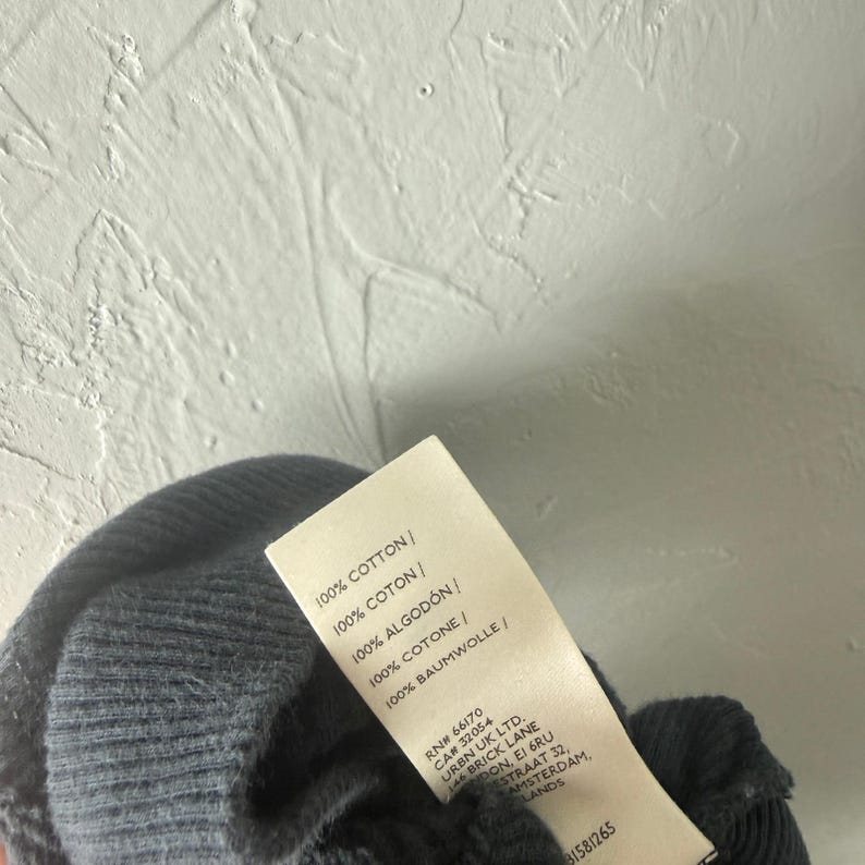 Vintage Y2K Free people Women Shirt Thermal Waffle Knit Cotton off shoulder II11 Bild 7