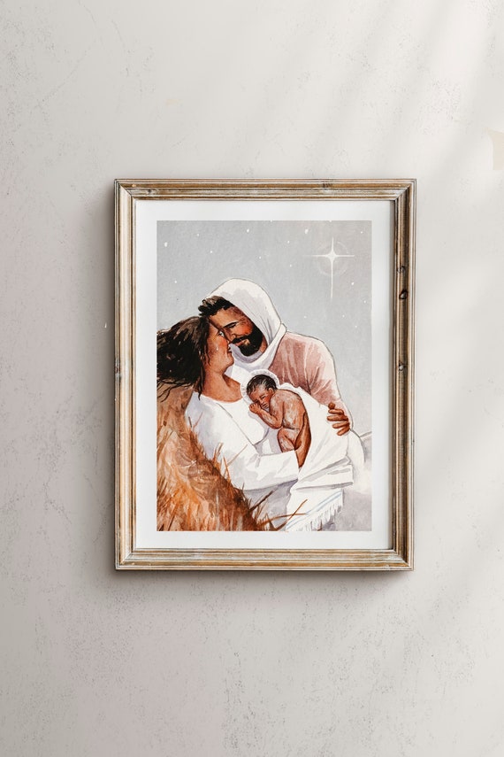 ☆メキシコのブリキに描かれたイコン ：幼子イエスを抱くサン・ホセ