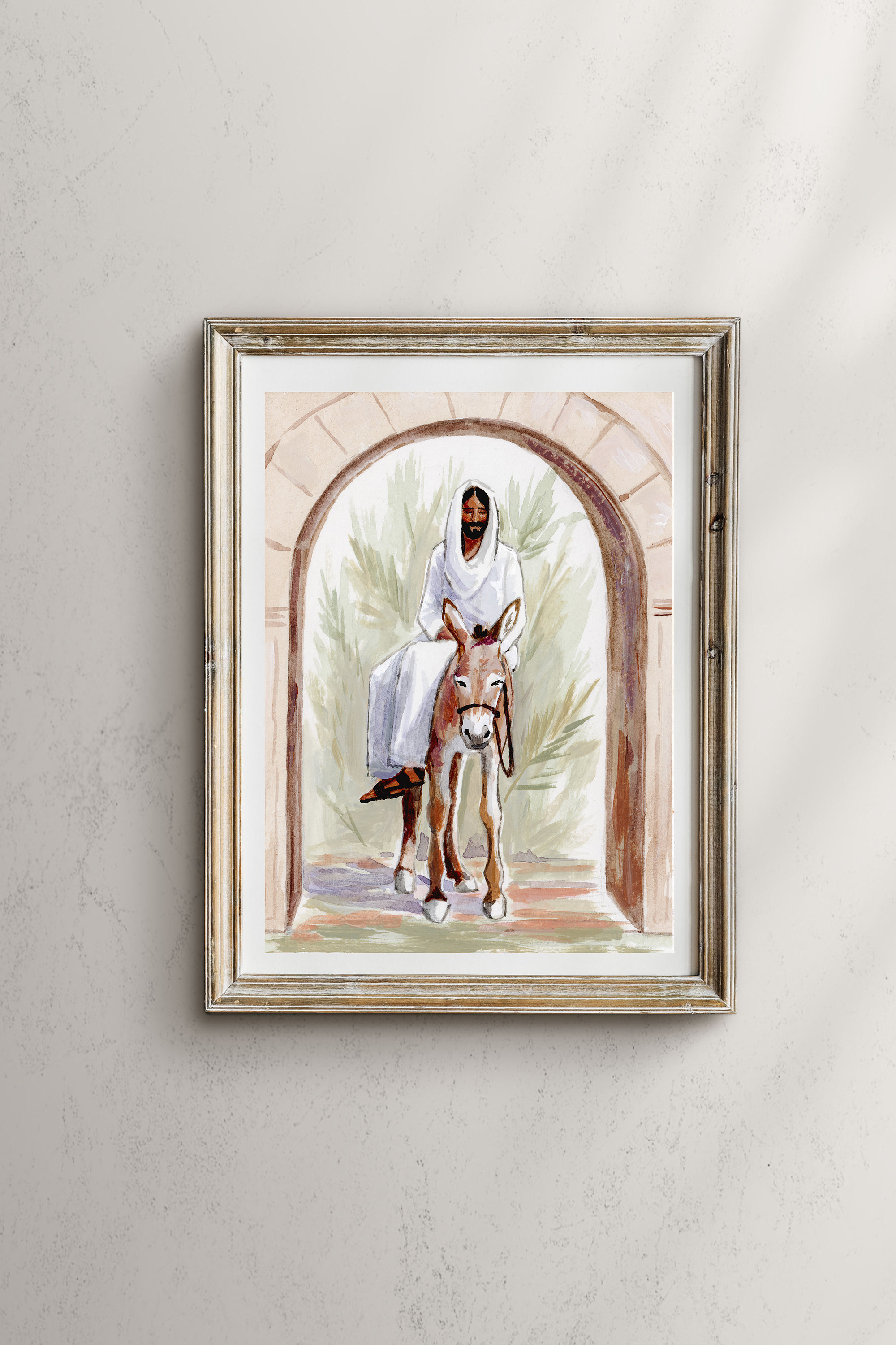 Palm Sunday Art Print: Jesus' Triumphal Entry Into Jerusalem - Etsy