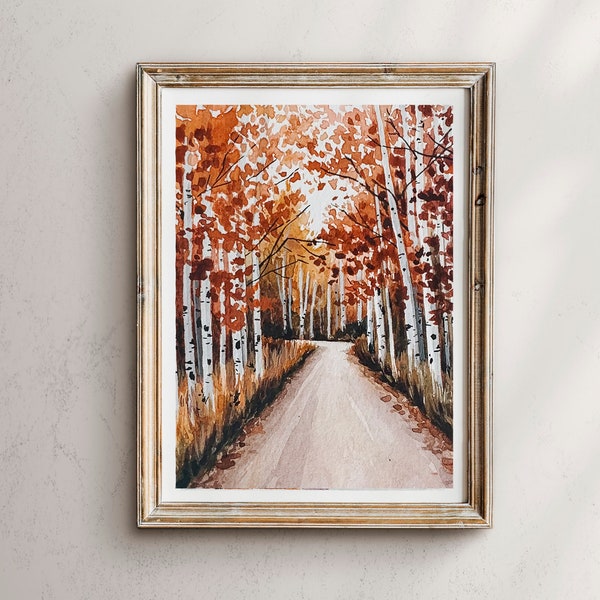 Watercolor Landscape - Etsy