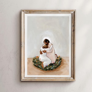 Beautiful Surrender, I Surrender, Surrender to Jesus, Jesus Christ Art, Jesus Christ Artwork, Jesus Christ Art Print, Christian Art