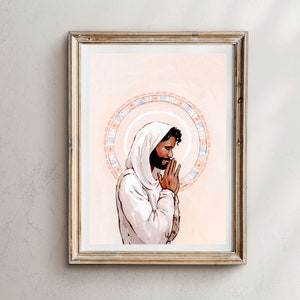 Jesus Christ &#39;The Advocate&#39; Art Print: Christian Home Decor