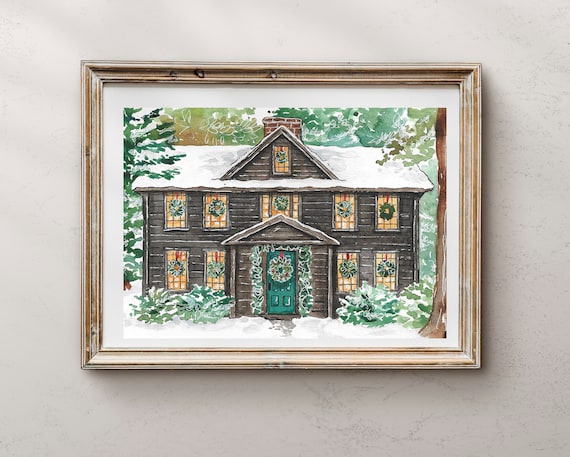 Little Women House Little Women Fan Art Christmas Art Fan - Etsy