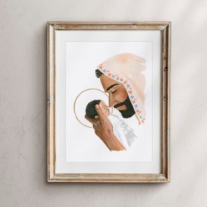 Angel Baby, Childloss Art, Miscarriage Art, Jesus Christ Art, Jesus Christ Artwork, Jesus Christ, Christian Art, religious print, LDS Art