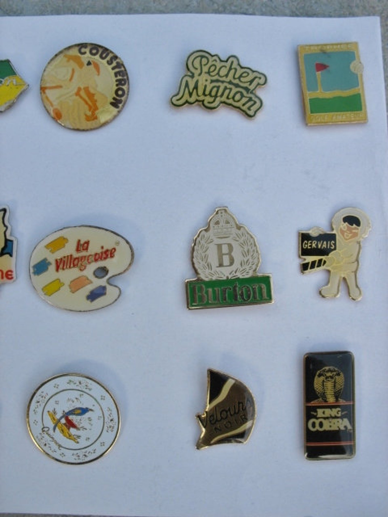 A Very Nice Mixed Collection of 15 Vintage French Pins / Etsy UK