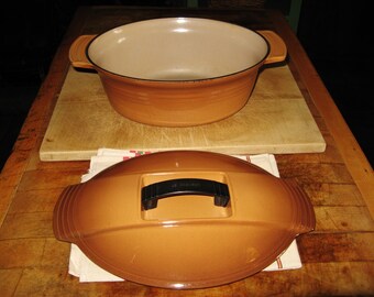 Cocotte Le Creuset Futura Rouge Fonte Émaillée 29 Cm 4,5L - Vintage Et Impeccable