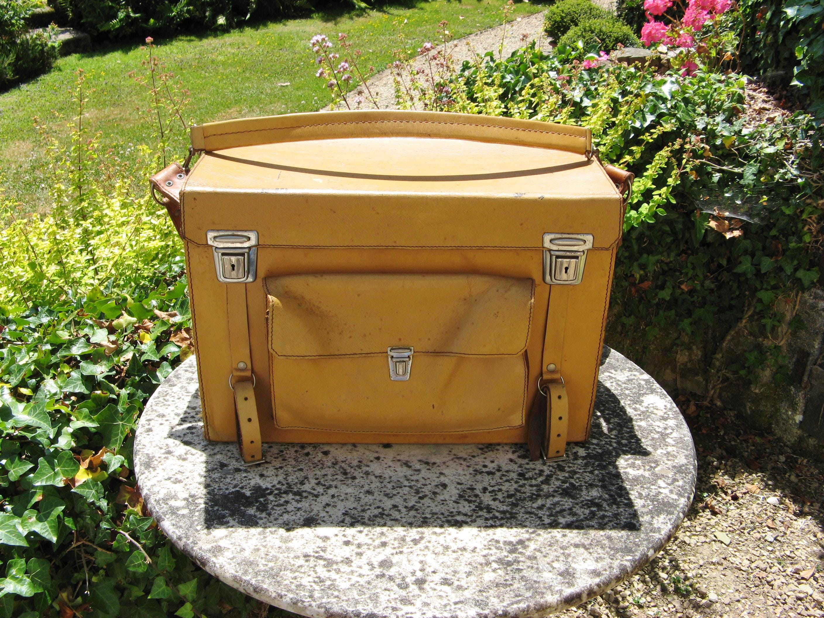 Sacoche à Outils En Cuir Ancienne – Vintage – Occasion