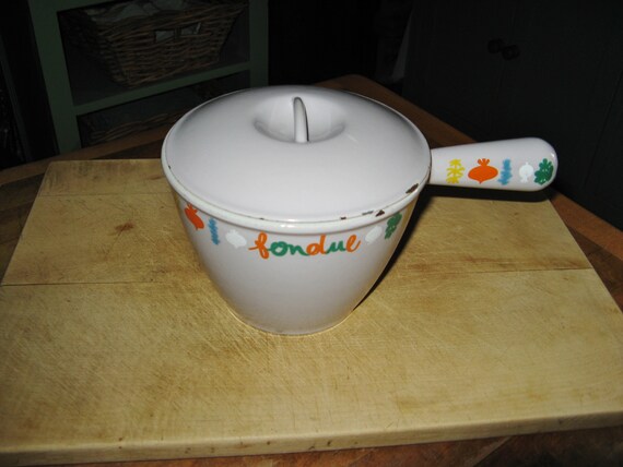 Poêlon à Fondue En Céramique Avec Pot – Occasion – Cuisine