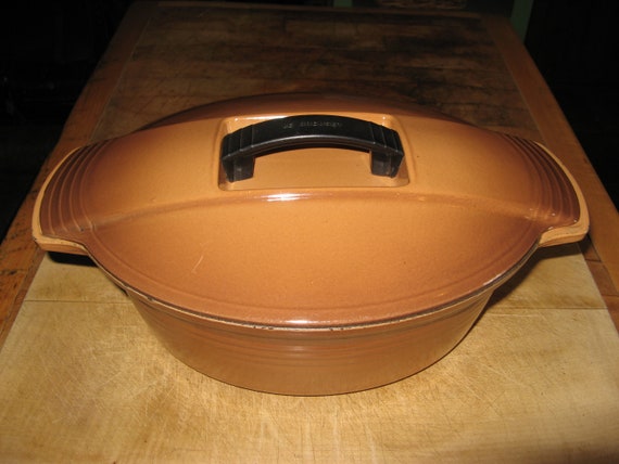 Cocotte Le Creuset Futura Rouge Fonte Émaillée 29 Cm 4,5L - Vintage Et Impeccable