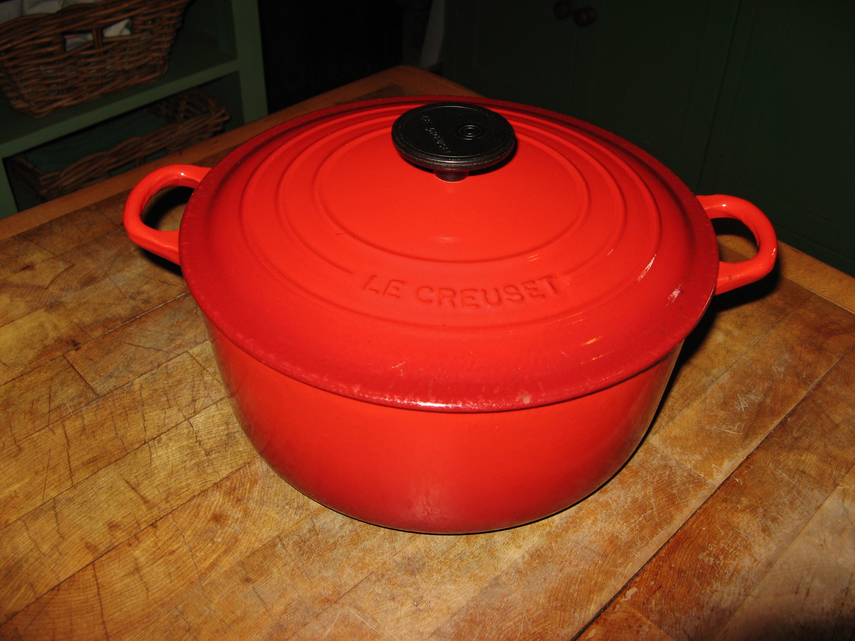 Cocotte Ovale - LE CREUSET - 21178400602430 - Fonte Émaillée - Cerise - 40x40x37 cm - Maison