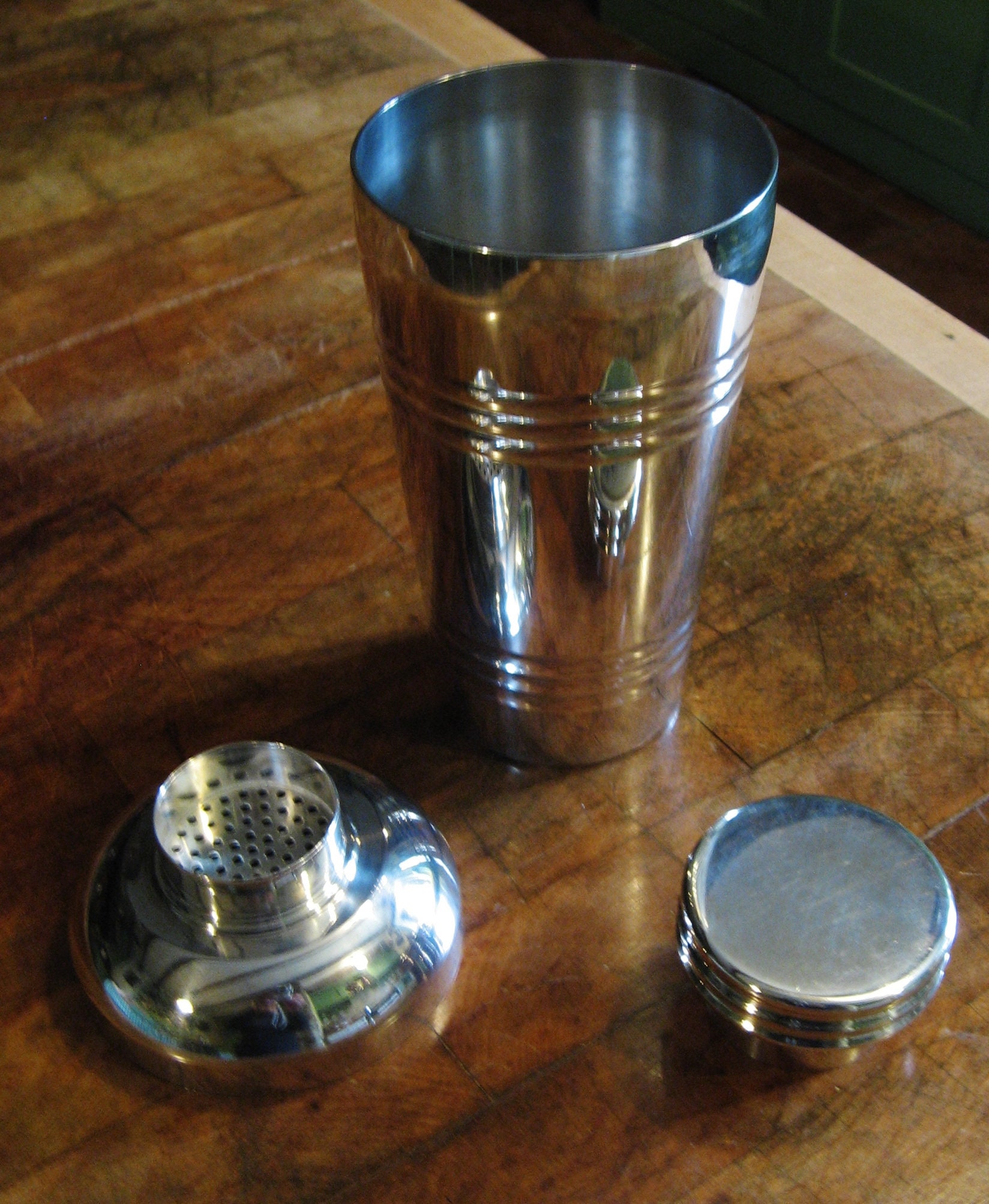 Vintage French Cocktail Shaker Orfevrerie St Medard Etsy