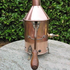 Un muy raro pequeño de cobre chimenea superior de pie libre | Etsy