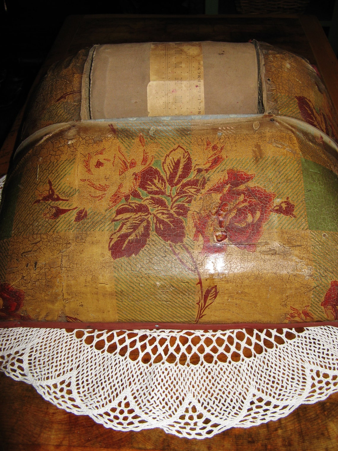 Large Antique French Bobbin Lace Pillow/cushion Antique Etsy