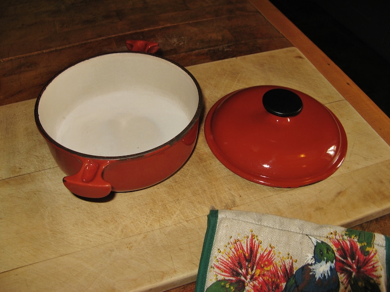  Vintage  French Le  Creuset Enzo Mari  La Mama Range Etsy