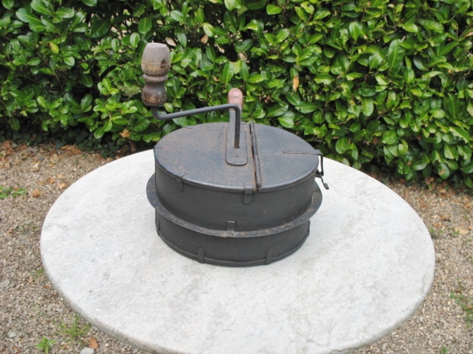 A Nice Old French Pan Shaped Stove Top Coffee Roaster / Etsy