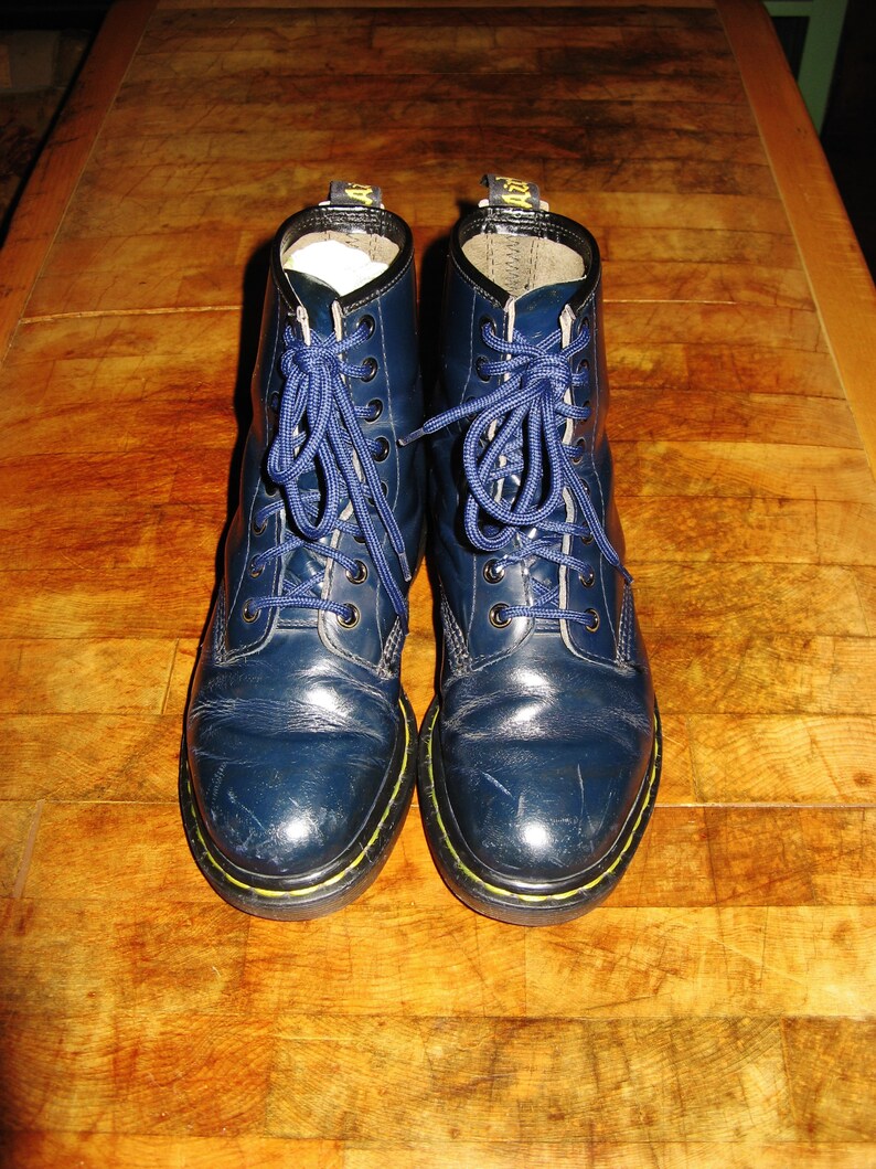 blue light card doc martens