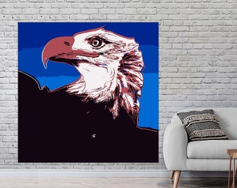 Andy Warhol - Bald Eagle, Endangered Species Portfolio, Giclee