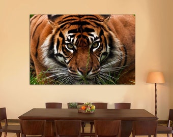 Tiger Giclée Print on Canvas, Ready to Hang