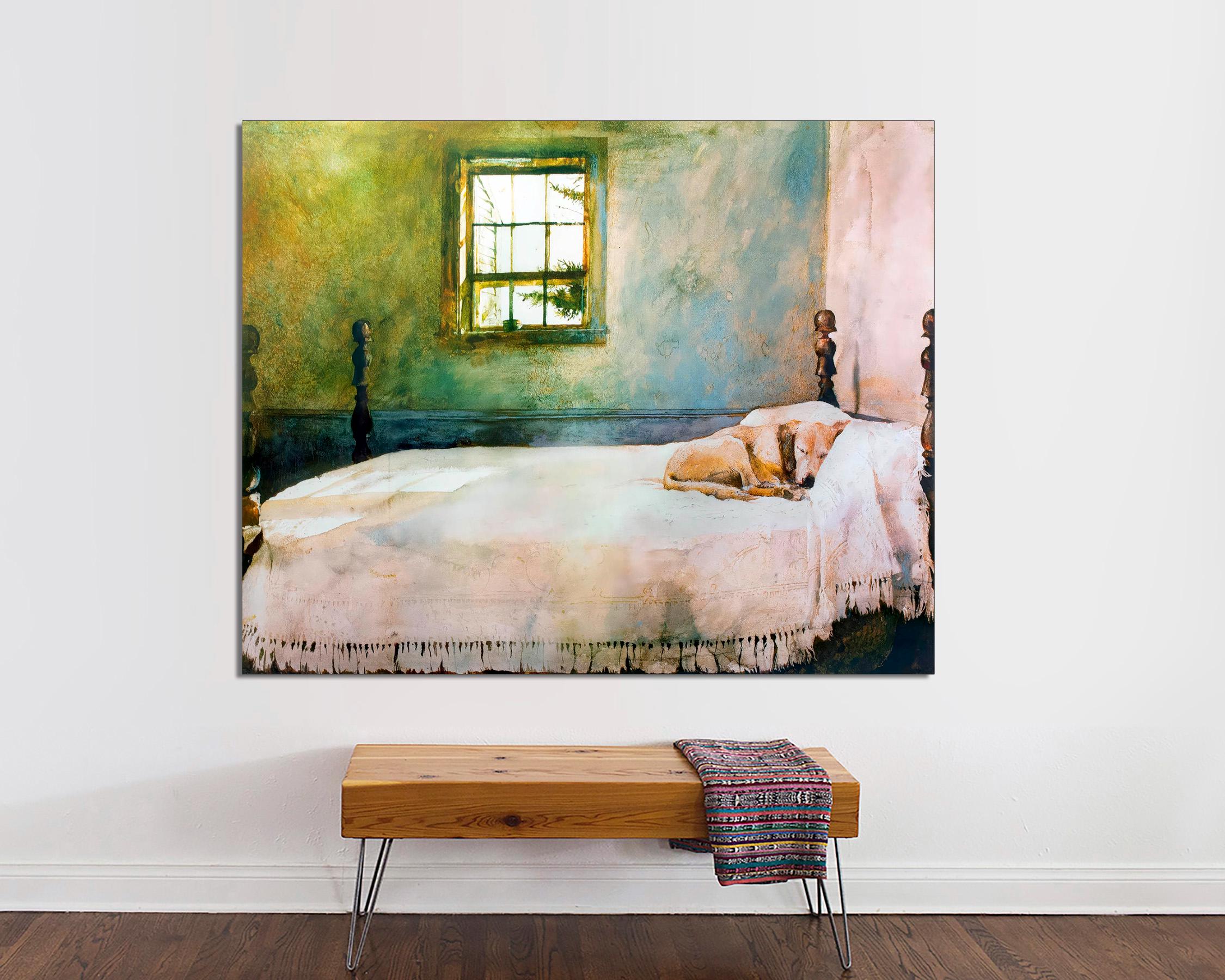 Andrew Wyeth、ALVARO'S BEDROOM Andrew Wyeth