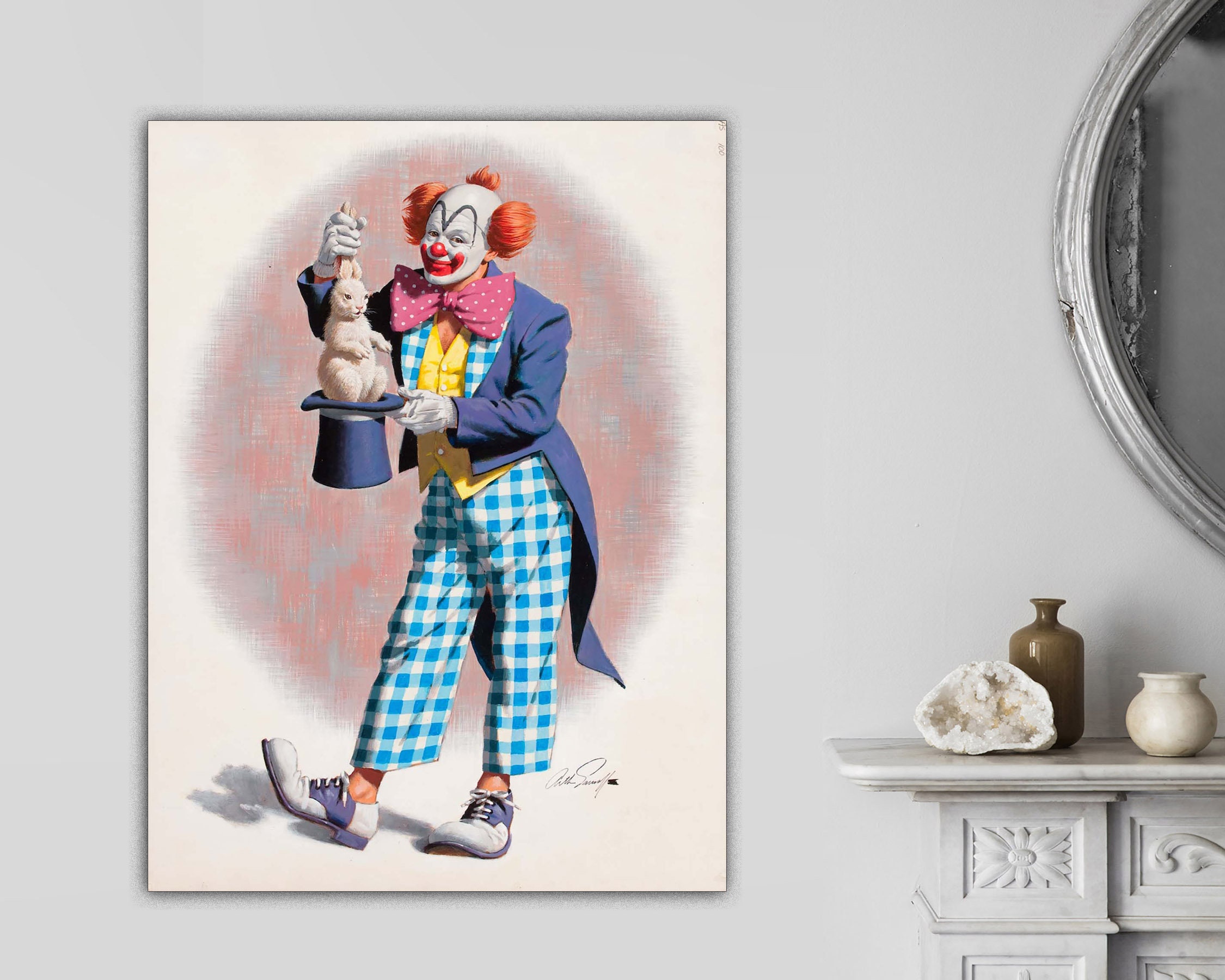 Arthur Sarnoff Clown - Etsy