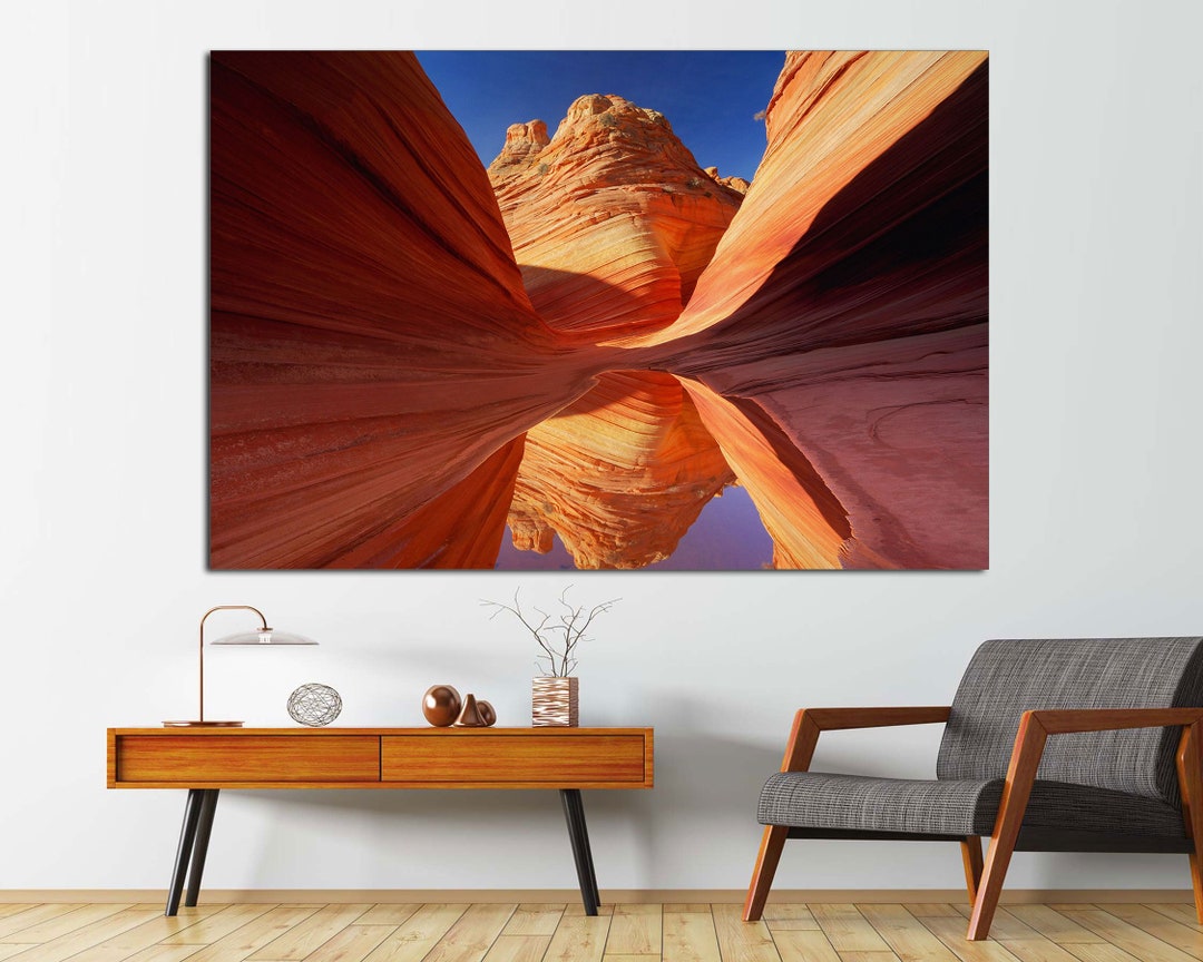 Antelope Canyon Canvas Printantelope Canyon Arizona Canyon - Etsy