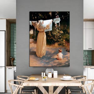 Mary and Jesus Canvas Art – Polish Madonna, Catholic Wall Decor