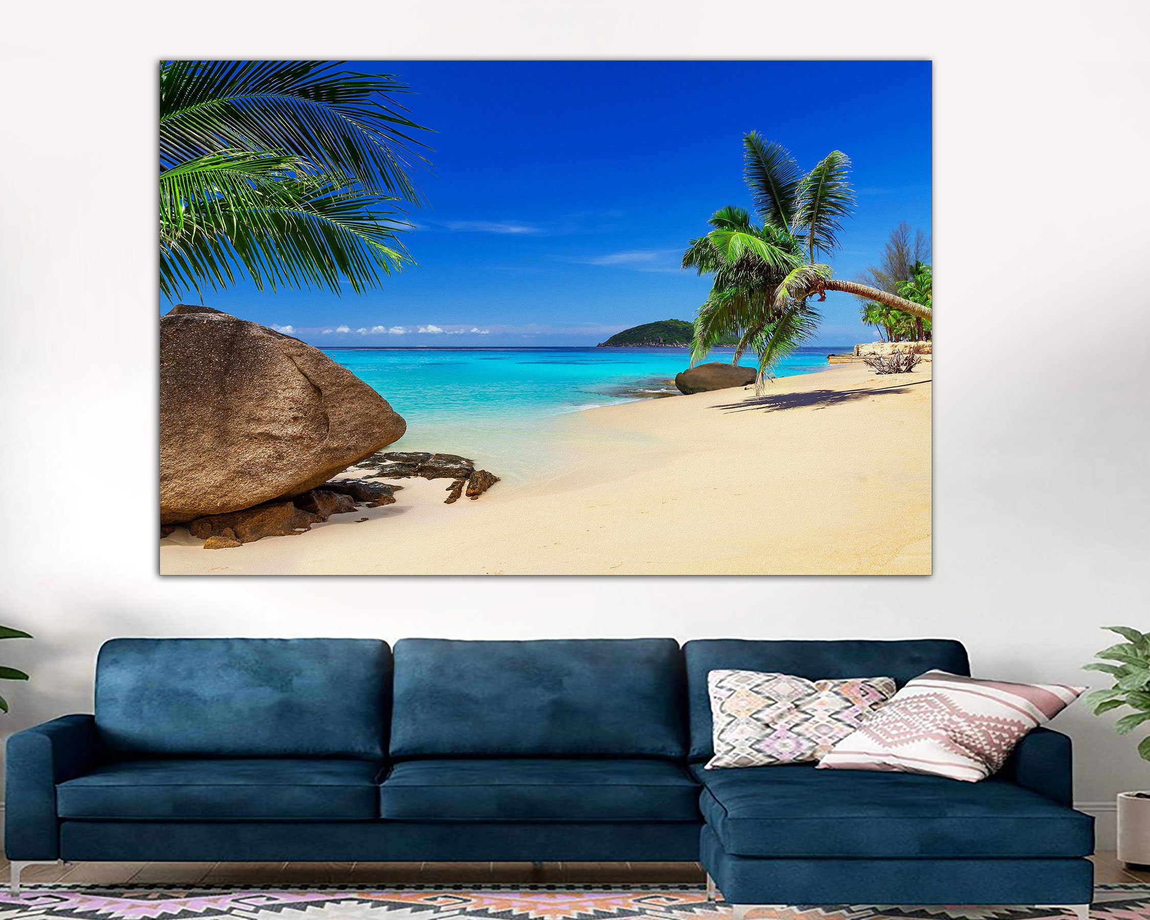Tropical Beach Wall Art Tropical Beach Wall Decor Tropical Etsy