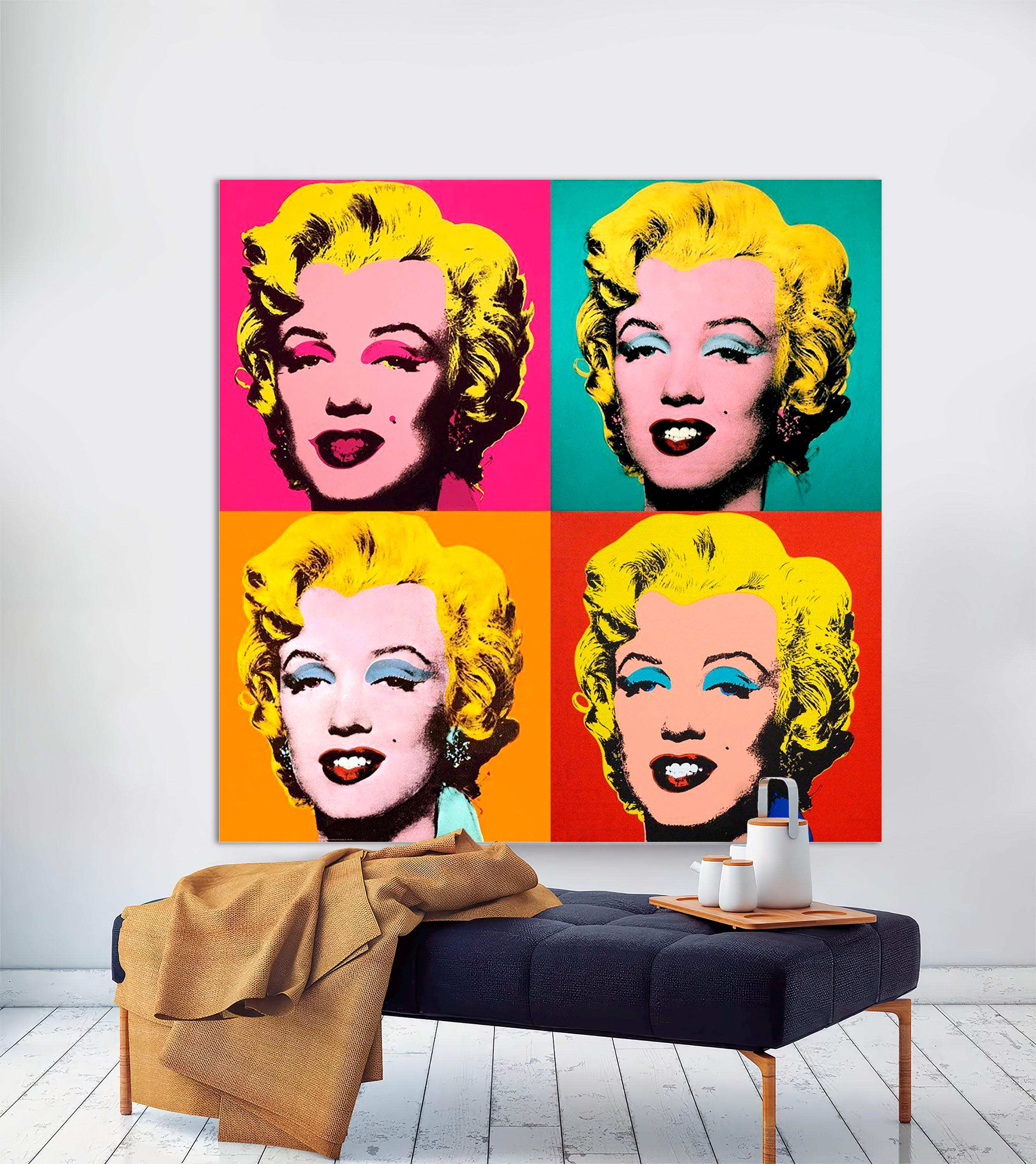 マリリン・モンローのポップアートキャンバスプリント、アンディ マリリン・モンローのポップアートキャンバスプリント、アンディ