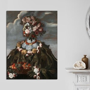 Giuseppe Arcimboldo, Spring Canvas Wall Art, Aesthetic Art Print, Classic Decorations, large Wall Art, Framed Wall Art, Canvas READY TO HANG