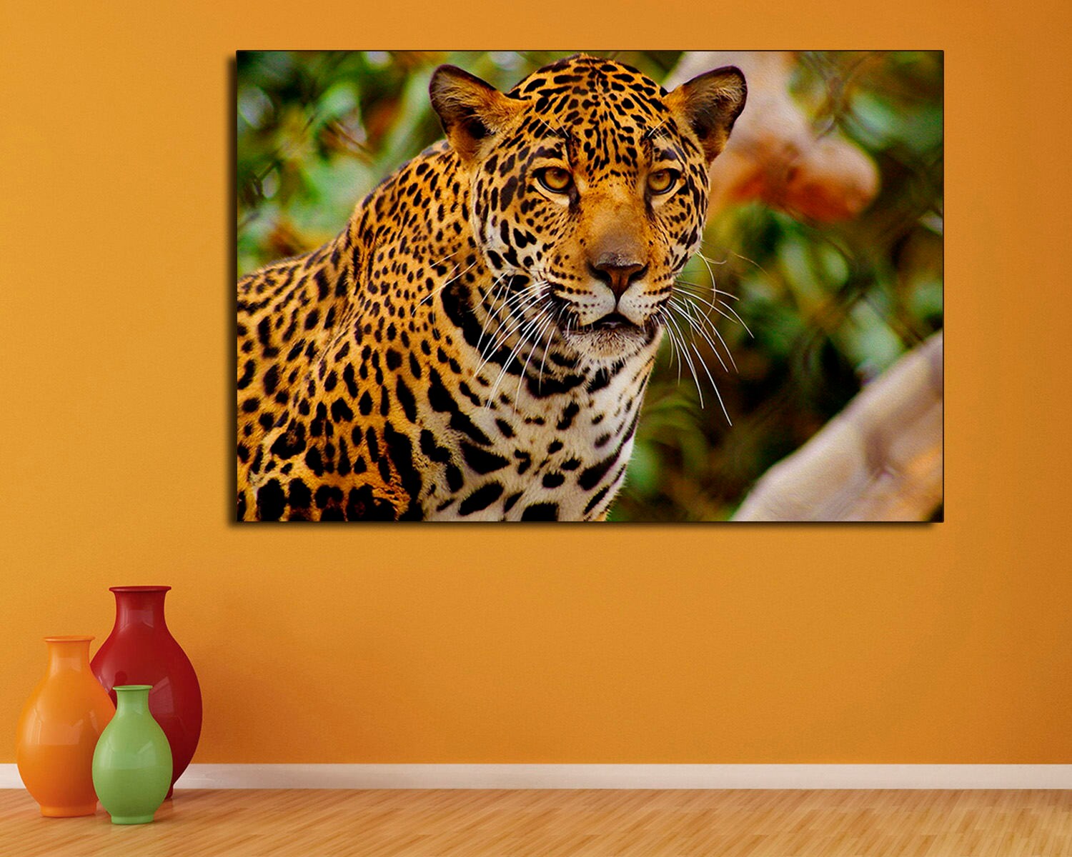 toms leopard print canvas
