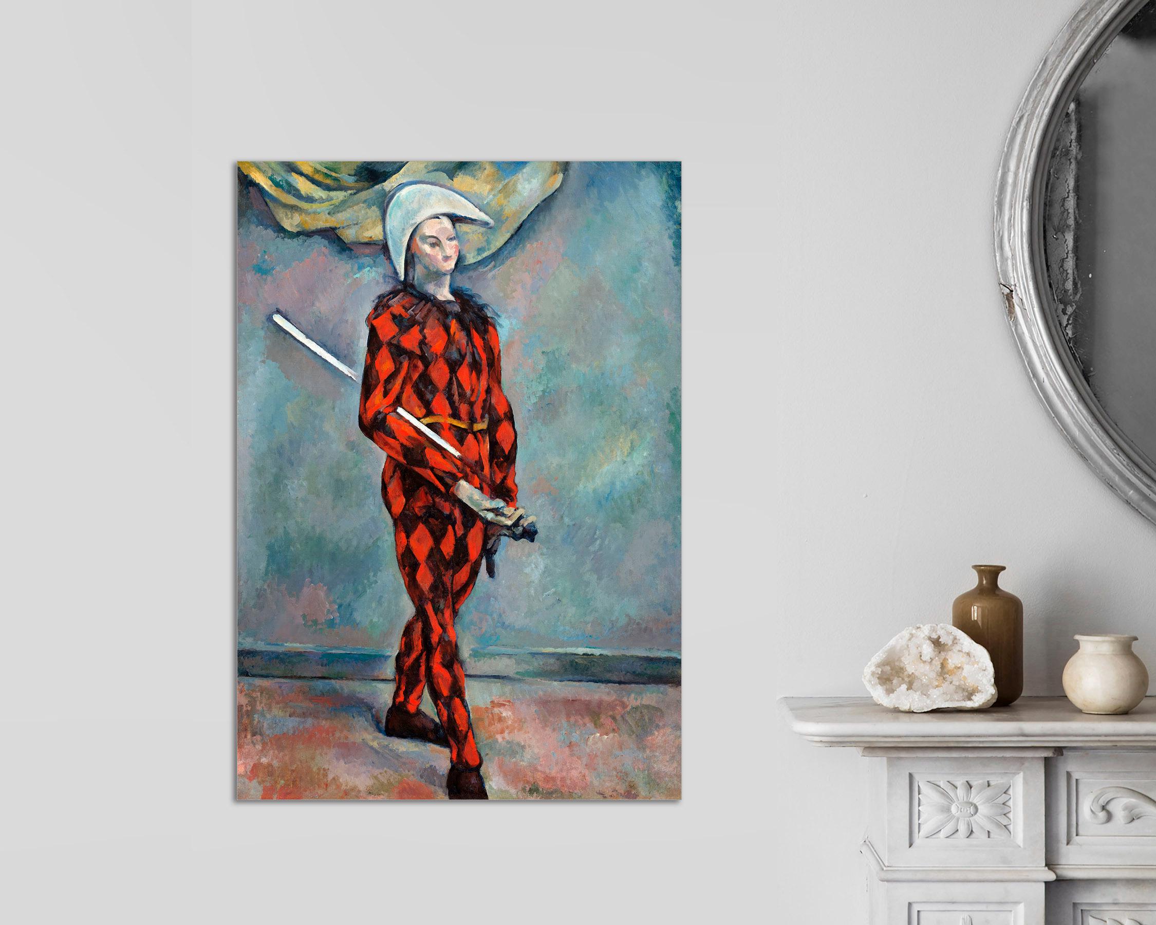 Harlequin by Cezanne, Famous Art Giclée Canvas Print, Ready to Hang - Etsy