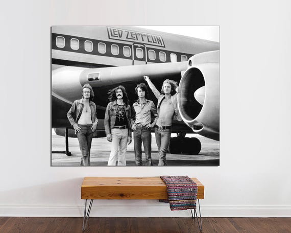 Led Zeppelin Print, Led Zeppelin Picture, Robert Plant Jimmy Page