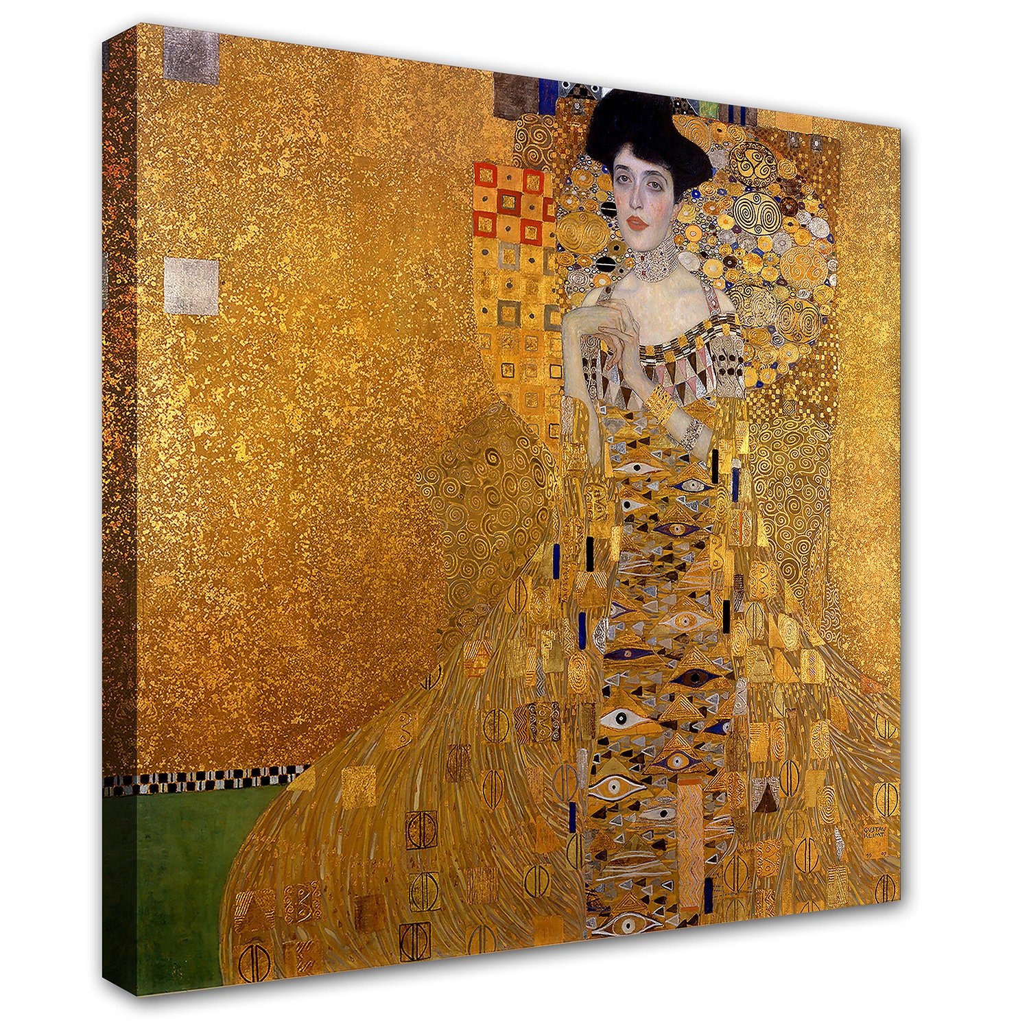 Adele Bloch Bauer, Gustav Klimt, Giclée Canvas Art Print - Etsy
